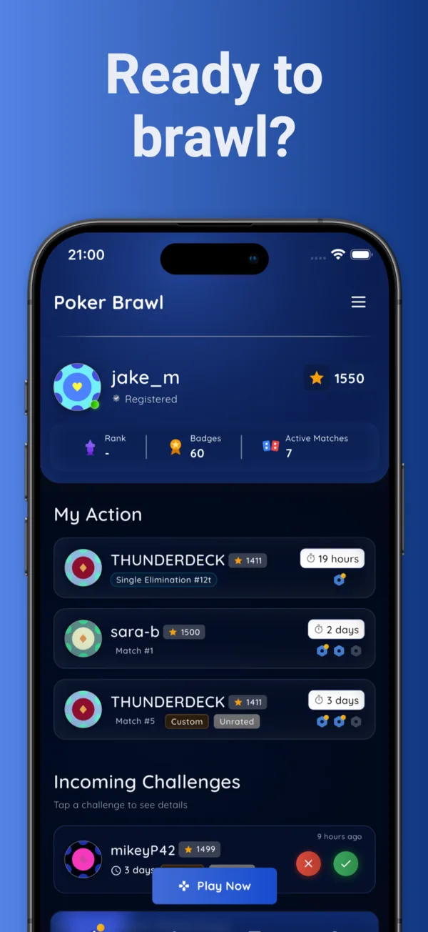 Poker Brawl screenshot